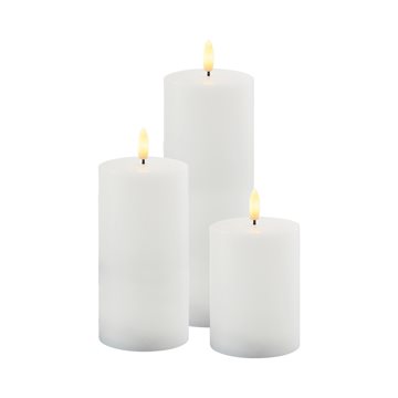 Sirius Sille Outdoor - 3 stk. udendørs LED-lys i hvid